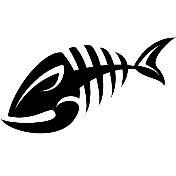 Fish Bone Cartoon - ClipArt Best