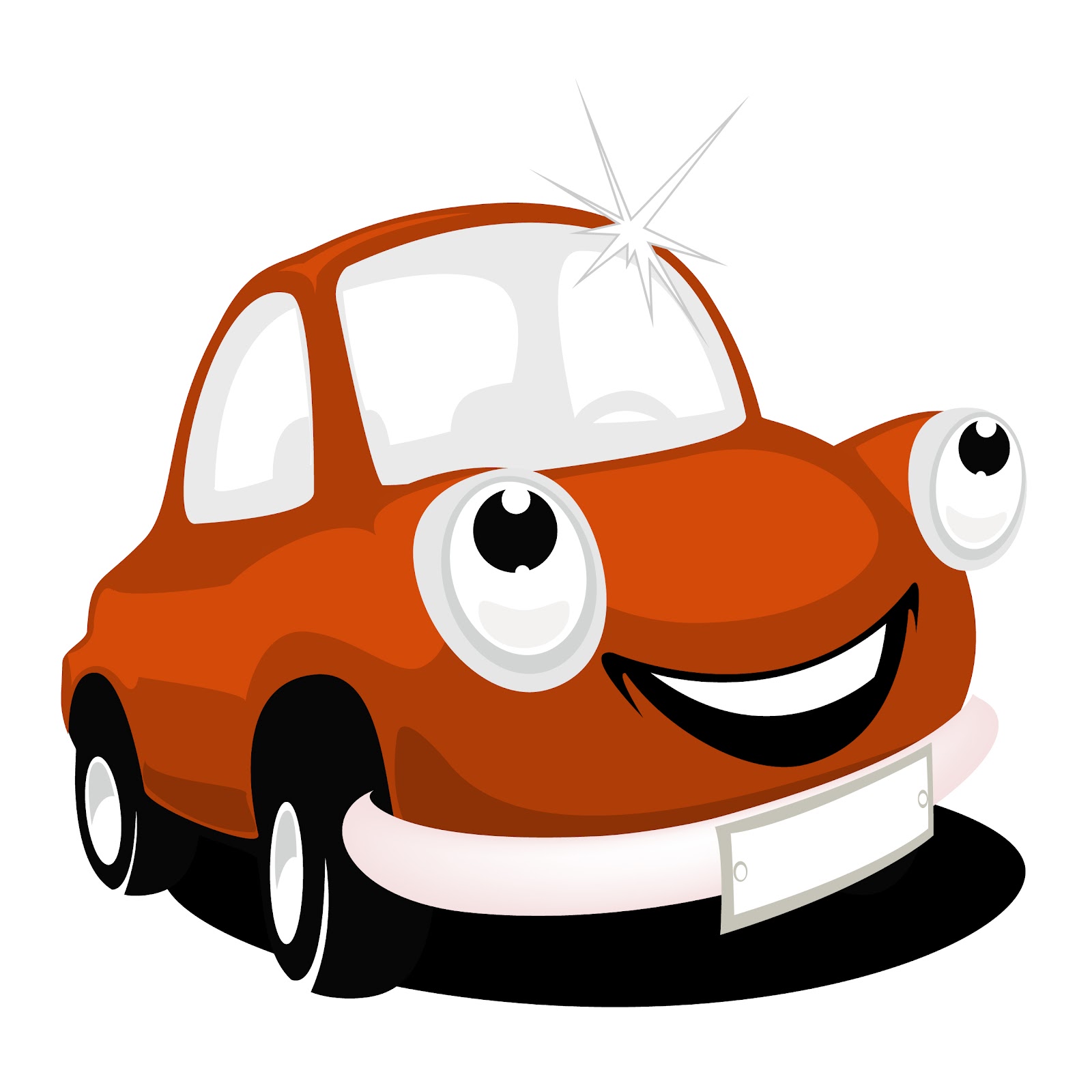 Cartoon Car Driving
