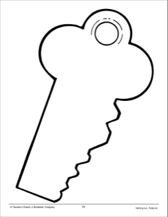 Key: Large Pattern - Scholastic Printables
