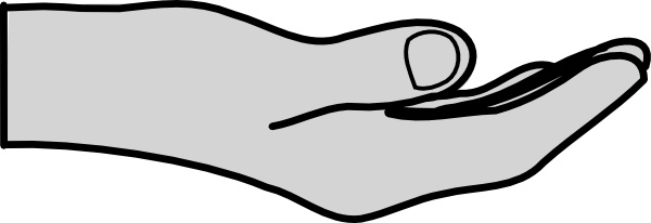 Hand clip art Free vector in Open office drawing svg ( .svg ...