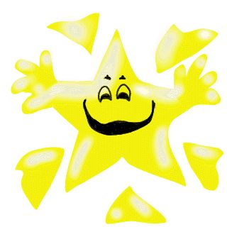 Animated clipart of stars