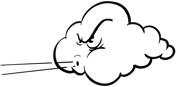 Cloud Blowing Wind Image – BCAB