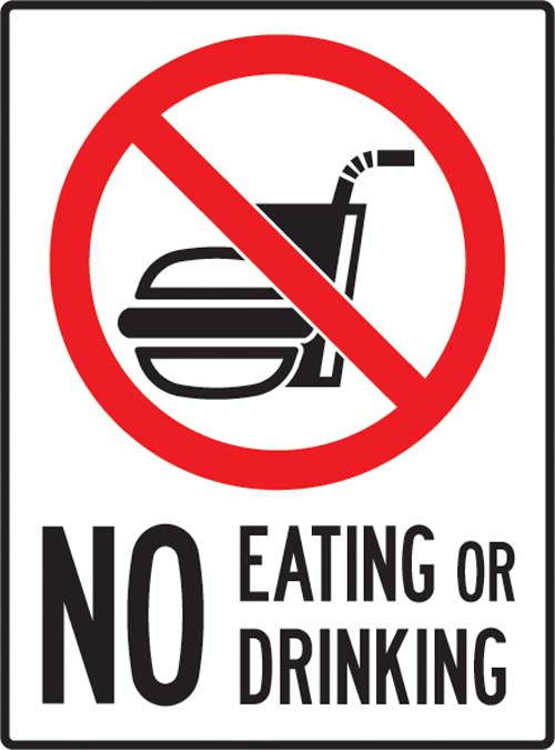 No Eating or Drinking
