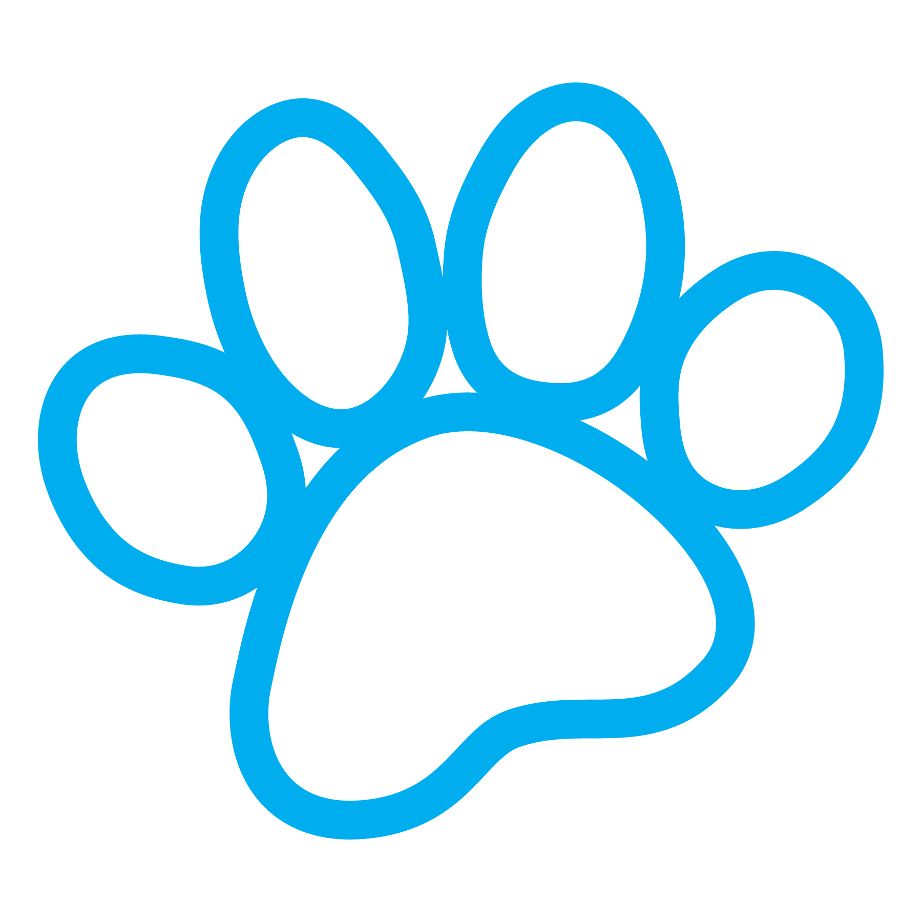 Best Photos of Dog Paw Logo - Black Dog Paw Print, Blue Dog Paw ...