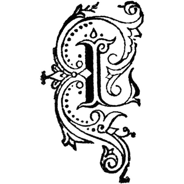 Decorative Letter L Clipart Found On Polyvore Art Lettering Letter ...