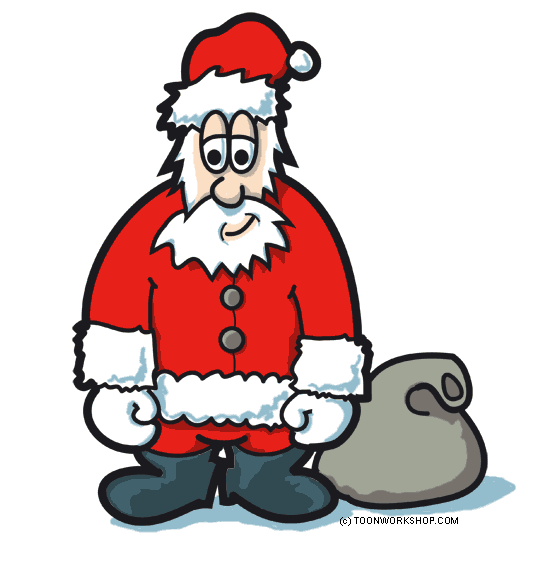 Santa Cartoon Clipart