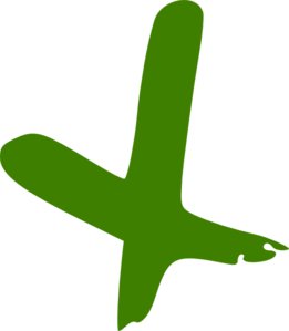 Green cross clipart for free