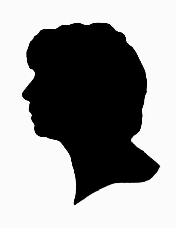 Woman Face Silhouette