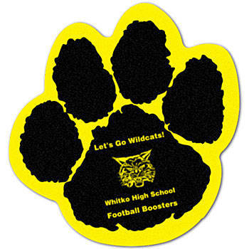 Foam Shape Paw Print 1 Sided Royal Blue Each Foam Spirit Products