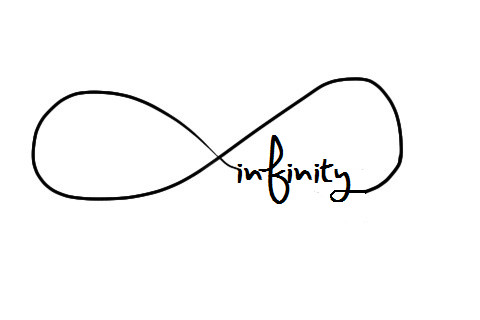 X Heart And Infinity Sign - Likegrass.com