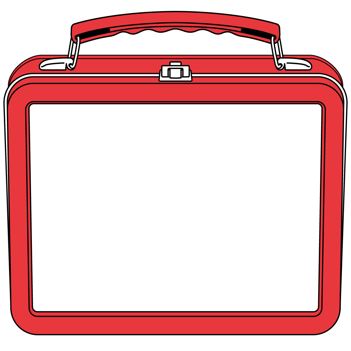 Cartoon Lunch Box Clipart