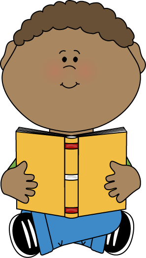 Child sitting quietly clipart