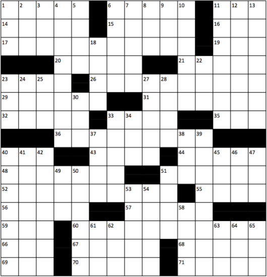 Crossword Number 1 | ED100