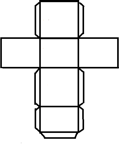 Best Photos of Rectangle Cut Out Template - 3D Rectangular Prism ...