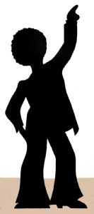 Disco Dancer Silhouette