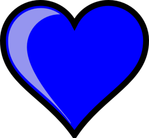Blue Heart Clip art - Love - Download vector clip art online