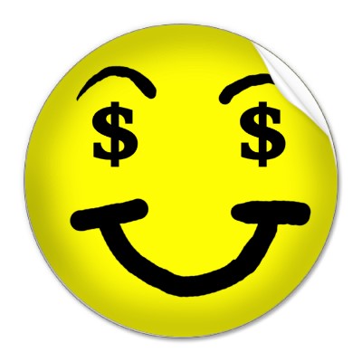 Cheerleaders and Sport Girls: Dollar Signs Clipart