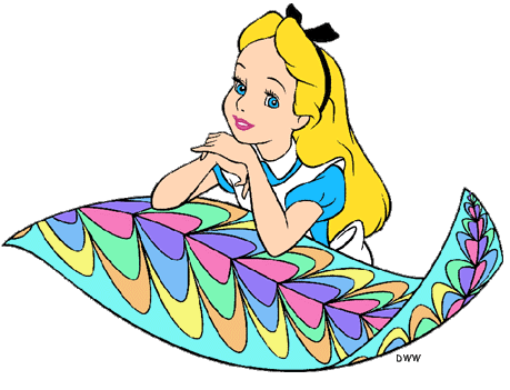 Alice Clipart page 2 from Disney's Alice in Wonderland - Quality ...
