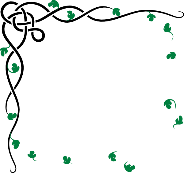 leaf border clip art