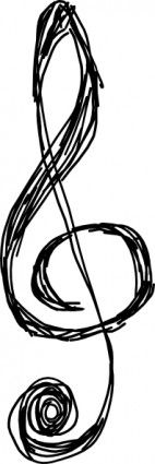 Treble Clefs clip art | Music/musique