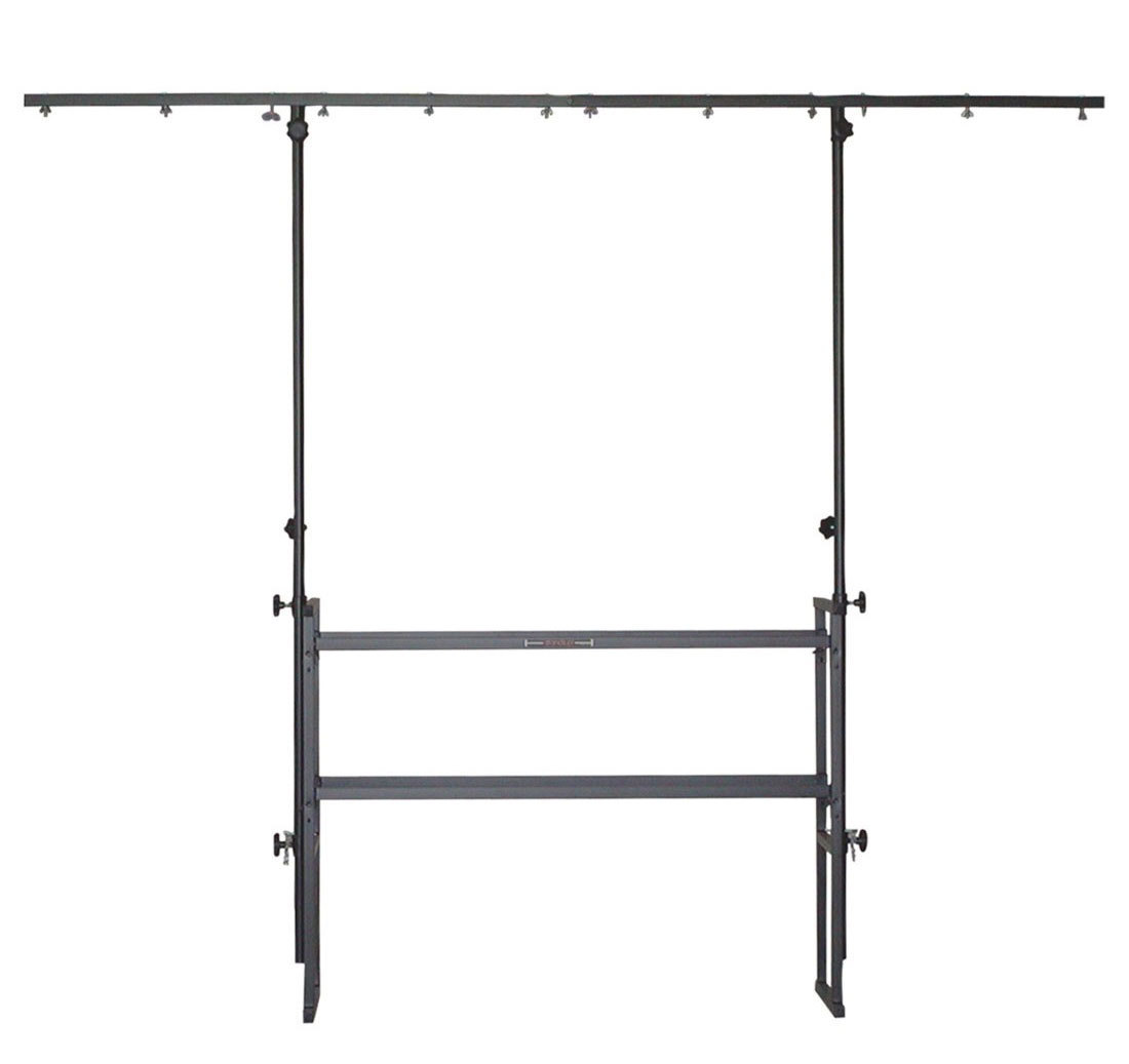 American DJ DJ-MTS6 6-Foot Goal Post DJ Stand With Lighting T- Bar