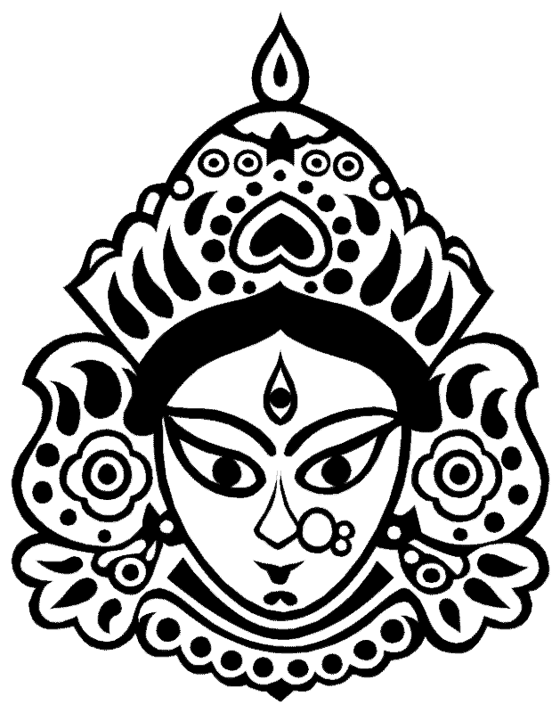Maa Durga Clipart