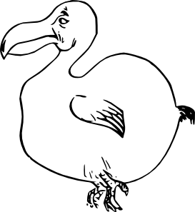 Dodo Bird Clip Art - vector clip art online, royalty ...