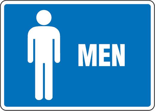 Toilet Signs For Men - ClipArt Best