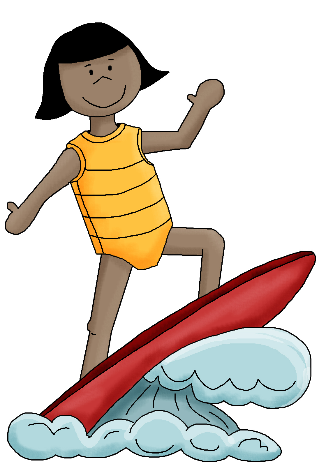 Surfer Clip Art