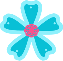Pink Flower Border Clip Art - Free Clipart Images