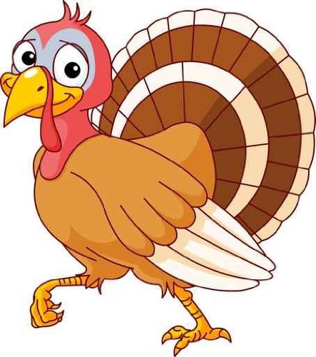 Cute Turkey Free Clipart