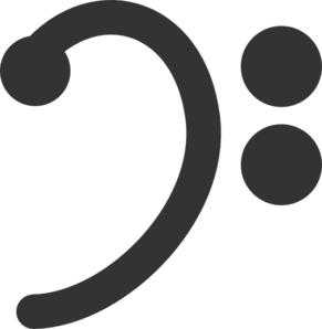 Bass Clef Clip Art - vector clip art online, royalty ...