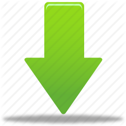 Arrow, down, download, green arrow icon | Icon search engine