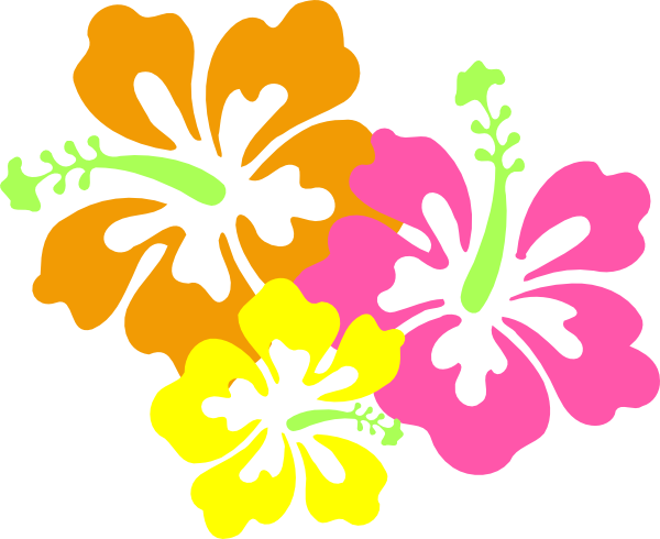 Hawaiian Luau Party Clipart