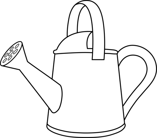 Cartoon Watering Can