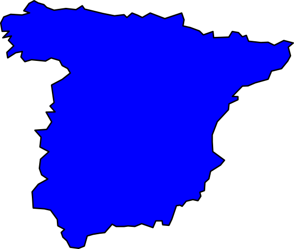Spain Map Clipart