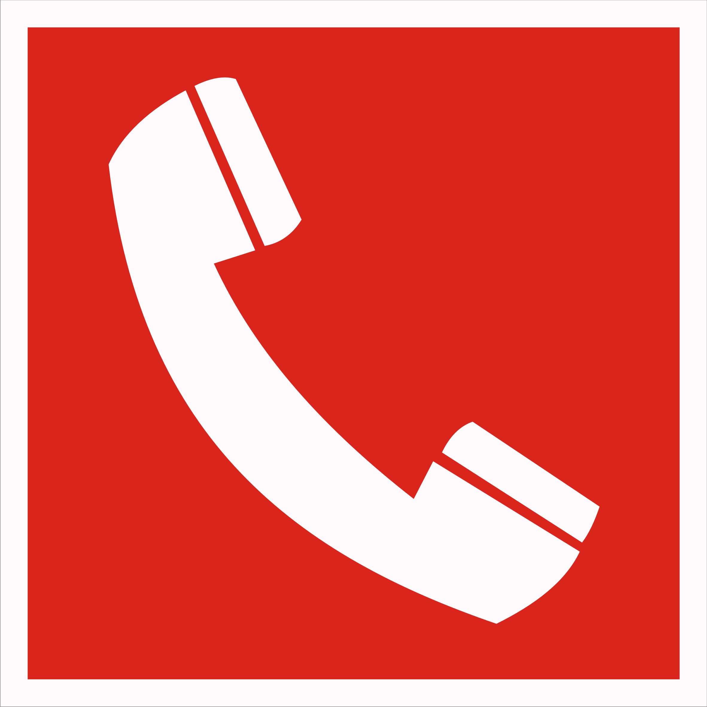 The sign of fire safety «Phone for use in fire (including direct ...