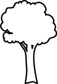 Clip Art Tree Outline - Free Clipart Images