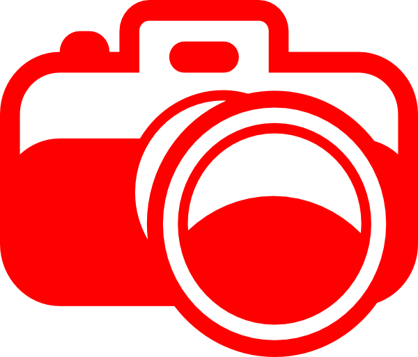 Red Camera Clip Art - vector clip art online, royalty ...
