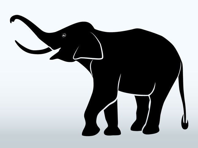 Elephant Stencil Vector - Download 238 Vectors (Page 6)