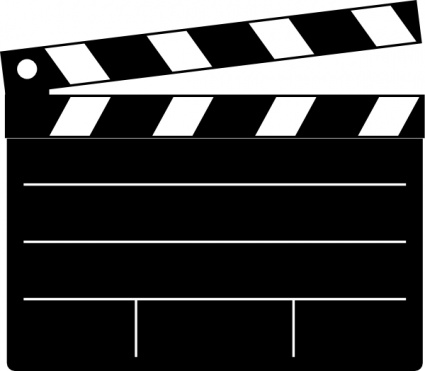 Clapper-board clip art - Download free Other vectors