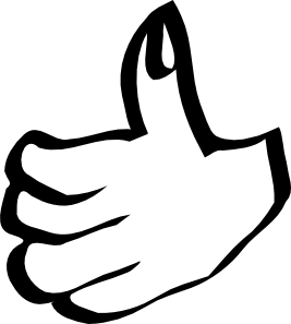 Thumb Up clip art - vector clip art online, royalty free & public ...