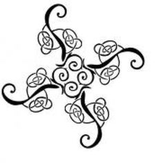 Thistles, Celtic knots and Wood carving