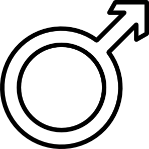 Kumar Male Symbol clip art Free Vector