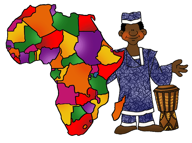 Africa Map Clipart