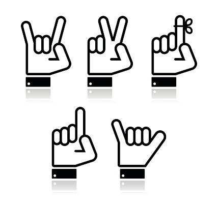 Shaka Sign Clip Art, Vector Images & Illustrations
