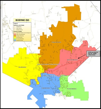 Boerne Independent School District: Boundary Information