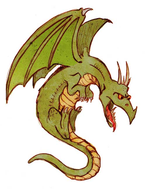 Dragons Flying - ClipArt Best