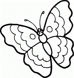 Kids-n-fun.com | 56 coloring pages of Butterflies