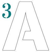 1 to 12 Inch Stencil Letters to Print | Stencil Letters Org